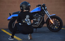 Load image into Gallery viewer, Black Short Sleeve T-Shirt - Harley